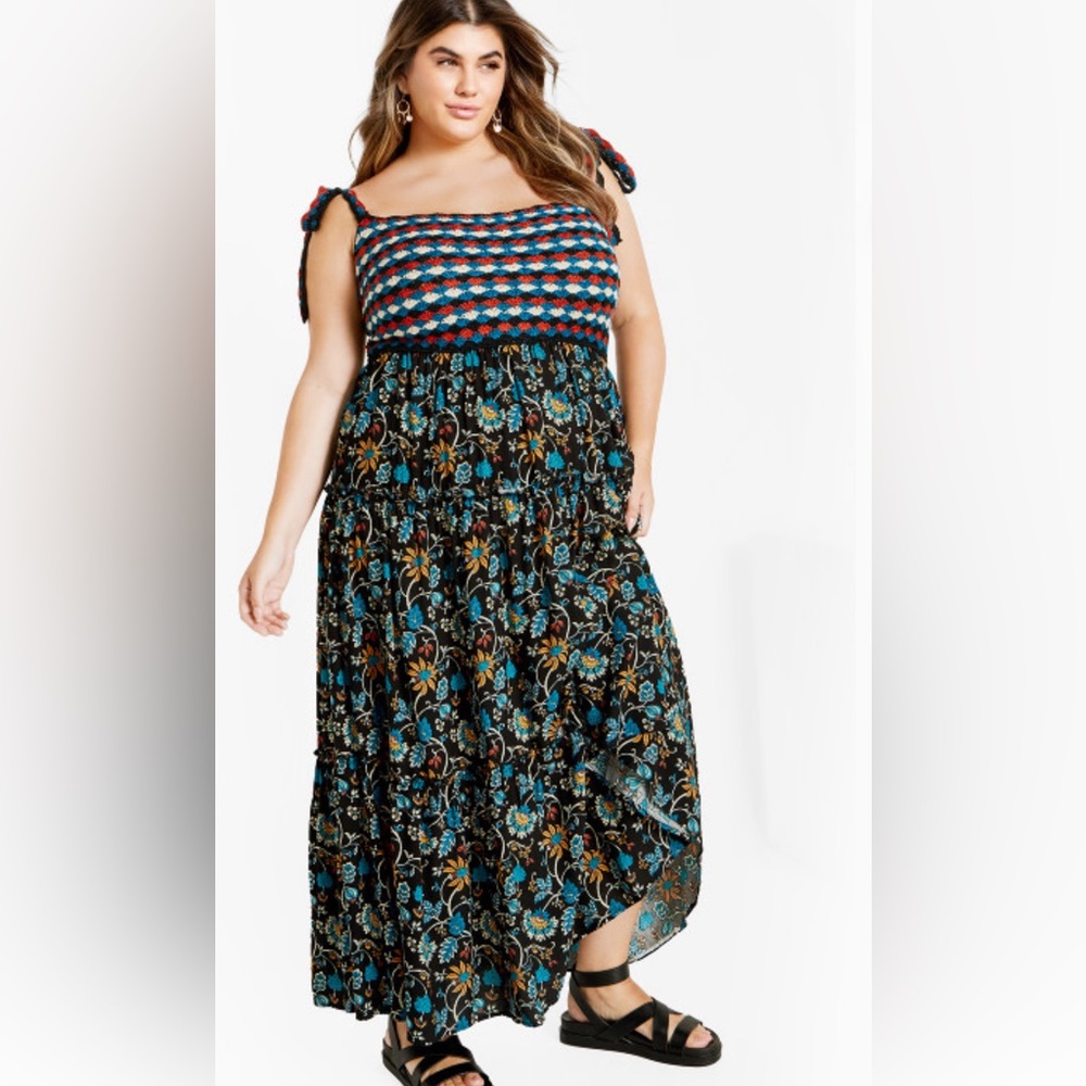 City chic Candace maxi dress 18W. New in package